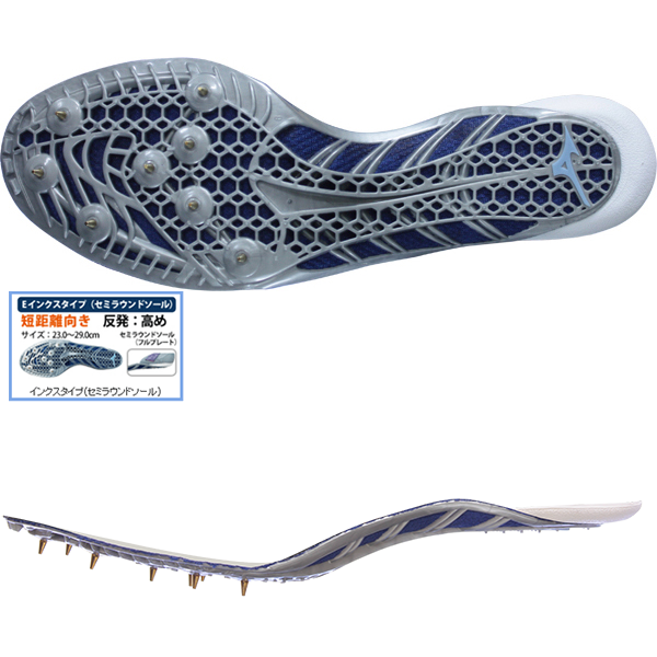 ミズノ(MIZUNO) 陸上スパイク クロノインクスタイプ オーダーシステム 